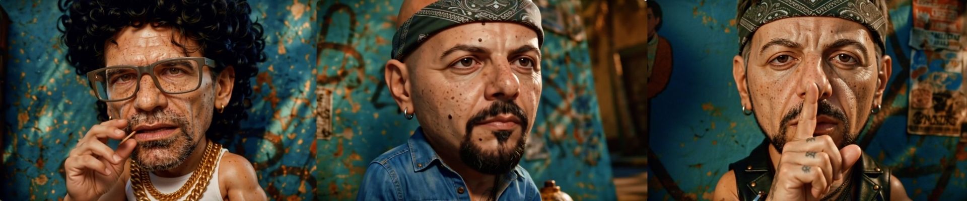 Gary Caos,Provenzano, Gabry Sangineto - Baila - Videoclip AI