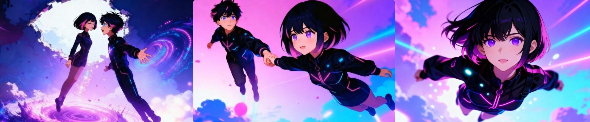 Stills from production