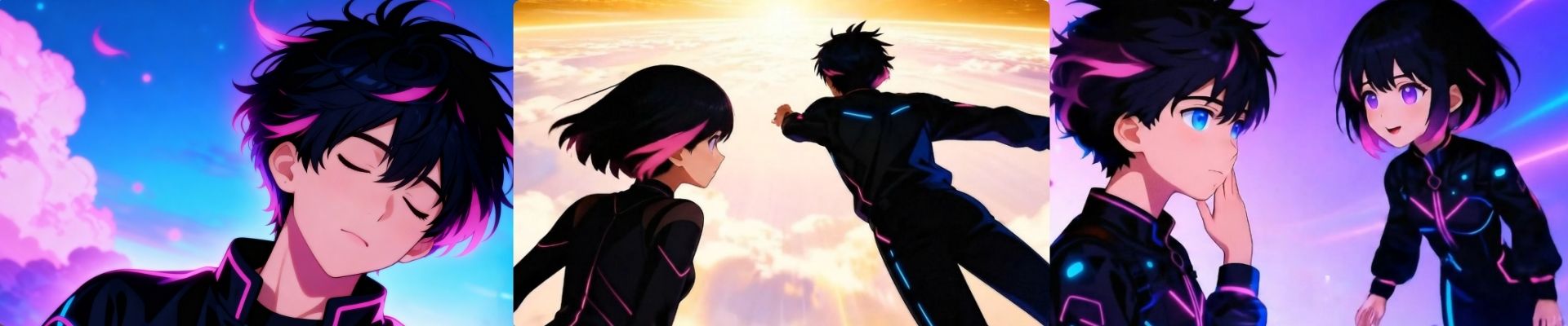 Stills from production