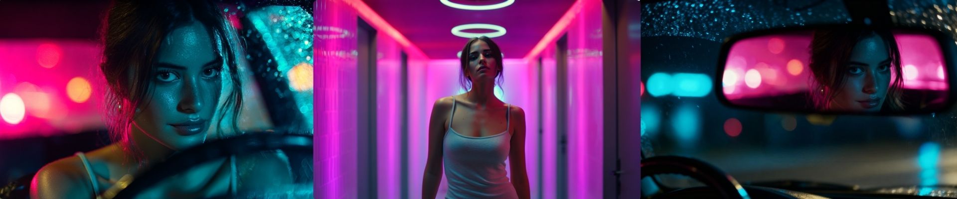 Stills from production