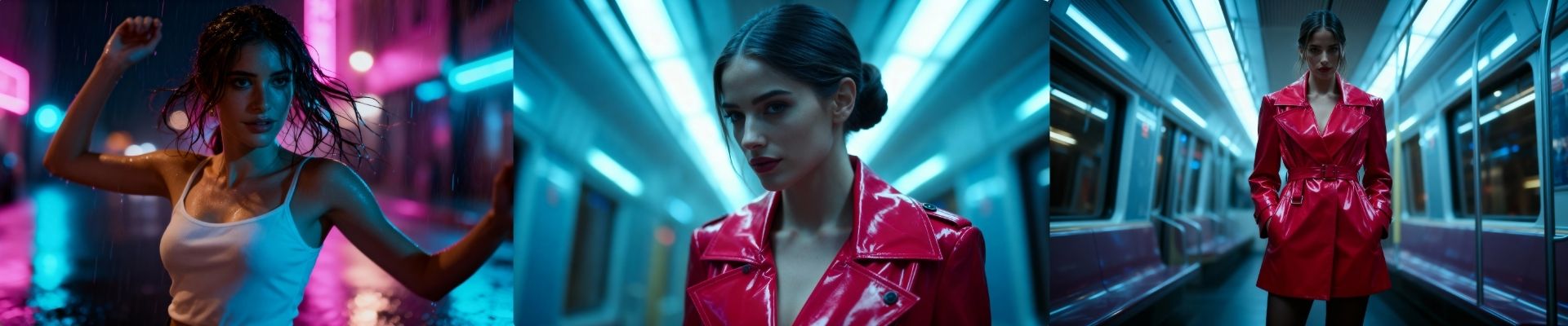 Stills from production