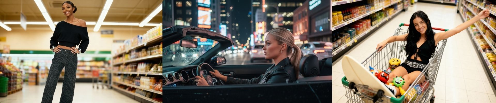 Stills from production