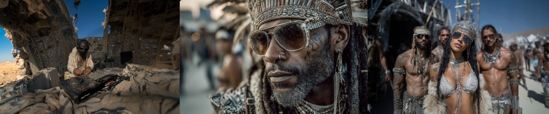 Stills from production