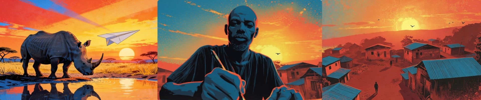 Stills from production