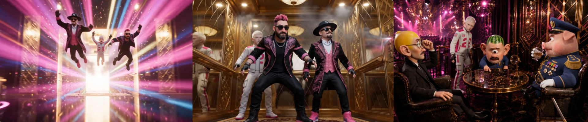 ZIGHI&KOMA - SE SEI FELICE - Videoclip AI